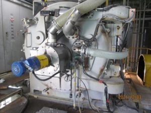 液糖製造プラント脱水機軸受交換修繕