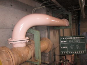 南部処理場４号重力濃縮槽分離液管修繕